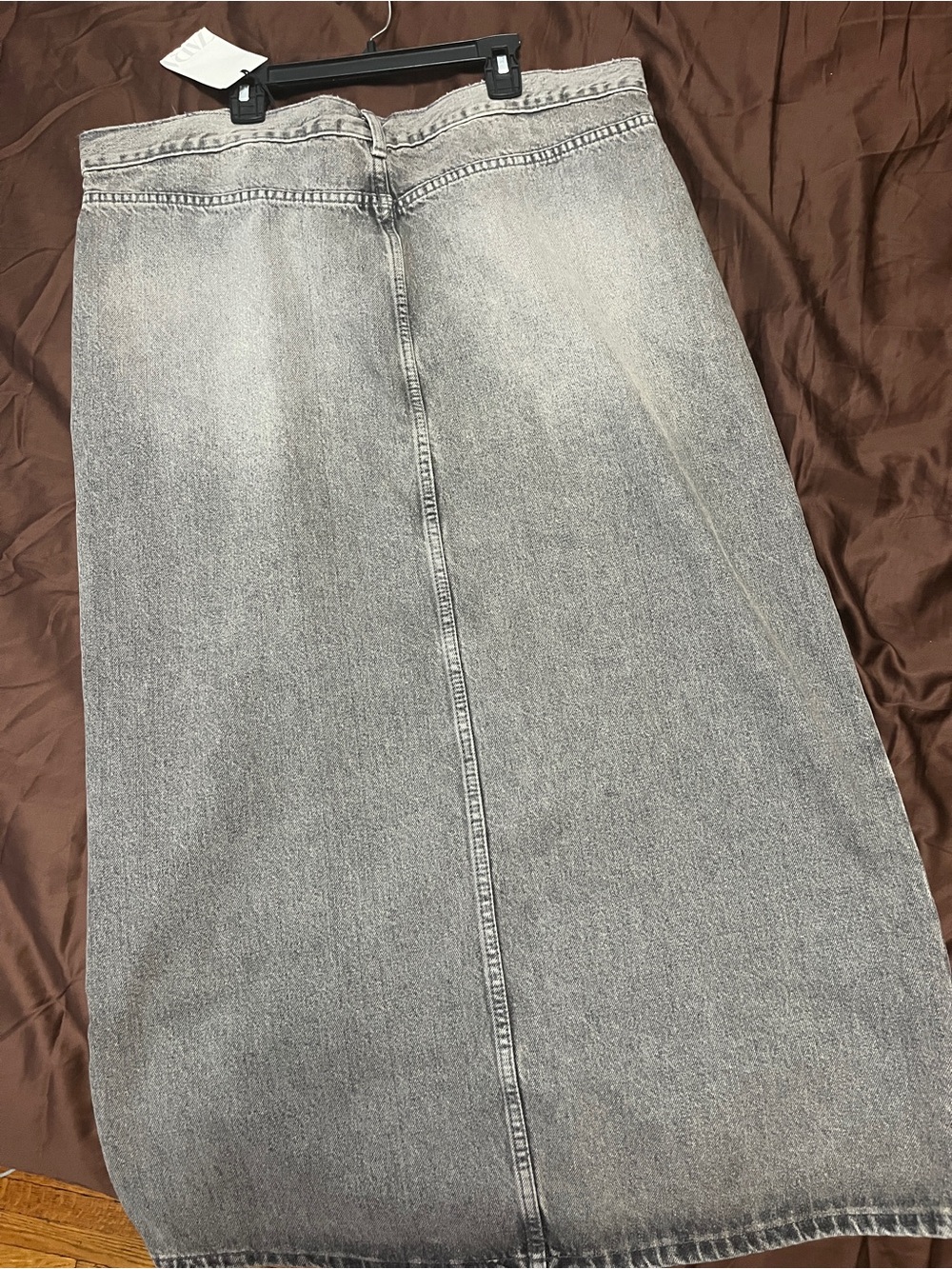 Zara Gray Pencil Skirt - Picture 3 of 6